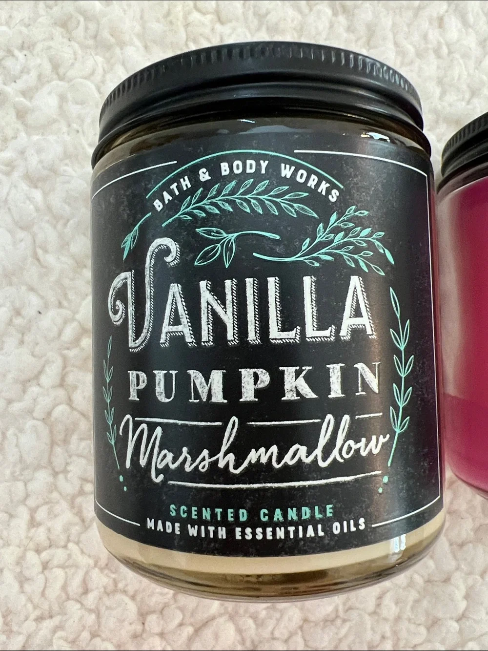 Bath & Body Works Vanilla Pumpkin & Ghoul Friend Scented Jar Candle Duo- 7 oz ea